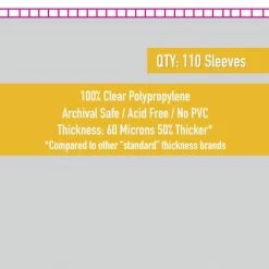 Other Supplies Sleeve Kings Board Game Sleeves 110ct Warhammer Quest 75x110mm