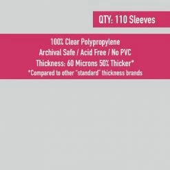 Other Sleeve Kings Board Game Sleeves 110ct Super Large 89x146mm Supplies