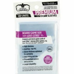 Other Ultimate Guard Premium Lost Cities 72x112mm Board Game Sleeves 60ct (10286) Supplies