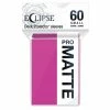 Common Ground Games Supplies Ultra Pro Eclipse 60ct Small Size Matte Sleeves Hot Pink (15645)
