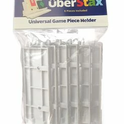 Other Supplies UberStax Universal Game Piece Holders - White