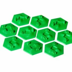Other Broken Token 3D Greenery Hex Tiles 10ct Supplies