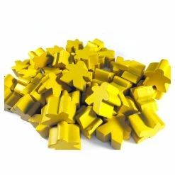 Other Wooden Meeples 50ct Bag - Yellow