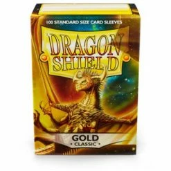 Other Supplies Dragon Shield Classic Gold Sleeves 100ct (10006)