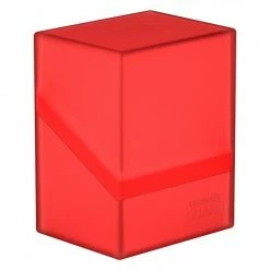 Other Supplies Ultimate Guard Boulder 80+ Deck Box Ruby (10685)