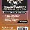 Other Mayday Games Board Game Sleeves 100ct 65x100mm 7 Wonders Purple