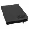 Other Supplies Ultimate Guard 8pkt Zipfolio XenoSkin Binder Black (10432)