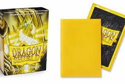 Other Supplies Dragon Shield Matte Japanese Size Sleeves 60ct Yellow (11114)