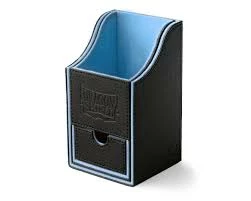 Other Supplies Dragon Shield Nest+ 100 Deck Box Black/Blue (40203)