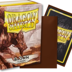 Other Dragon Shield Classic Brown Sleeves 100ct (10011) Supplies