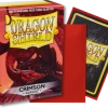 Other Dragon Shield Classic Crimson Sleeves 100ct (10021) Supplies