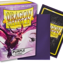 Other Dragon Shield Classic Purple Sleeves 100ct (10009) Supplies