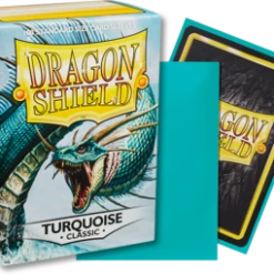 Other Supplies Dragon Shield Classic Turquoise Sleeves 100ct (10015)
