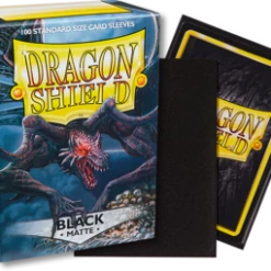 Other Dragon Shield Matte Standard Sleeves 100ct Black (11002)