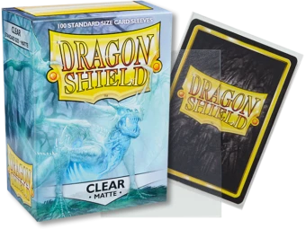 Other Dragon Shield Matte Standard Sleeves 100ct Clear (11001) Supplies