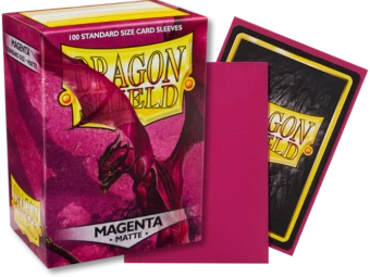 Other Dragon Shield Matte Standard Sleeves 100ct Magenta (11026)
