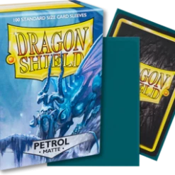 Other Dragon Shield Matte Standard Sleeves 100ct Petrol (11020) Supplies