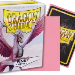 Other Supplies Dragon Shield Matte Standard Sleeves 100ct Pink (11012)
