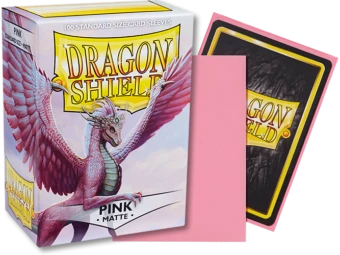 Other Supplies Dragon Shield Matte Standard Sleeves 100ct Pink (11012)