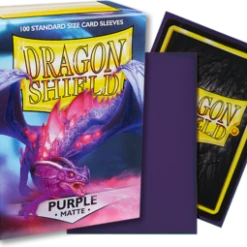 Other Supplies Dragon Shield Matte Standard Sleeves 100ct Purple (11009)