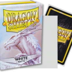 Other Supplies Dragon Shield Matte Standard Sleeves 100ct White (11005)