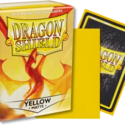 Other Dragon Shield Matte Standard Sleeves 100ct Yellow (11014)