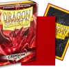 Other Supplies Dragon Shield Matte Standard Sleeves 60ct Crimson (11221)