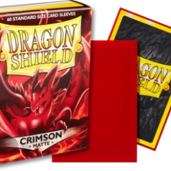 Other Supplies Dragon Shield Matte Standard Sleeves 60ct Crimson (11221)