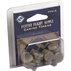 Other Supplies Fantasy Flight Supply Gaming Tokens: Silver