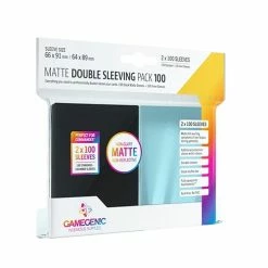 Common Ground Games Gamegenic Matte Standard Card 2x 100ct Prime Double Sleeving Pack