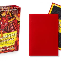 Other Dragon Shield Matte Japanese Size Sleeves 60ct Crimson (11121)