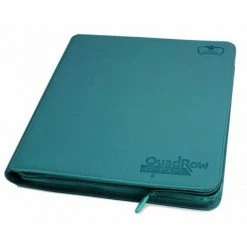 Other Ultimate Guard 12pkt QuadRow Zipfolio Binder Petrol (10471)