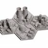 Other Broken Token 3D Space Colony Hex Tiles 4ct