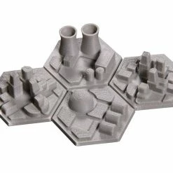 Other Broken Token 3D Space Colony Hex Tiles 4ct