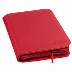 Other Supplies Ultimate Guard 4pkt Zipfolio XenoSkin Binder Red (10355)